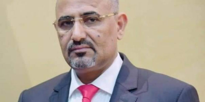 تصريح جديد لعيدروس الزبيدي حول تشكيل الحكومة الجديدة