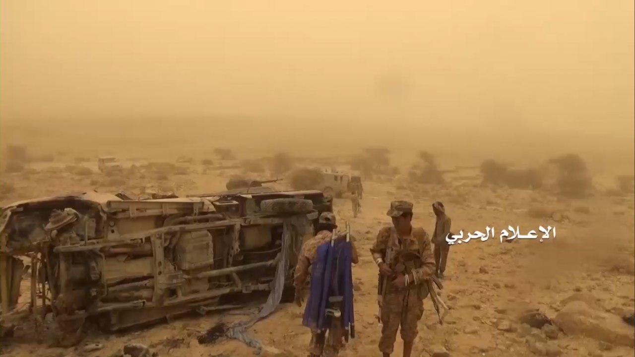 هكذا بات مصير الطاقم الاعلامي الحوثي الذي بث انتصارات الميلشيات من داخل الحزم