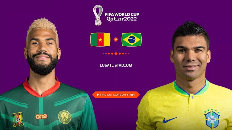 مباراة الكاميرون والبرازيل