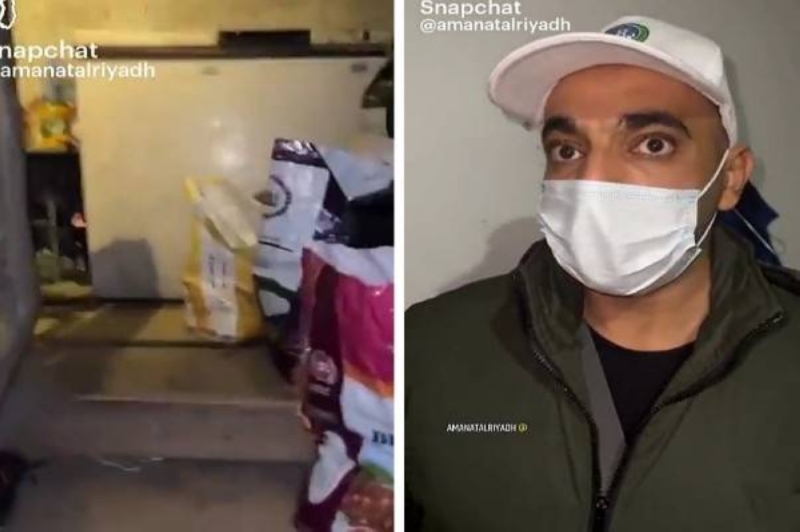 الفرق الرقابية في الرياض تداهم منزل تسكنه عمالة وافدة .. وما عثر عليه بعد تفتيشه صدمة! (فيديو)
