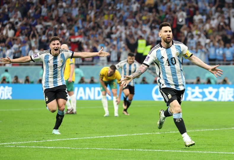 عاجل .. شاهد بالفيديو هدف رفاق ميسي على مرمى استراليا في الشوط الأول من مباراة كأس العالم 2022