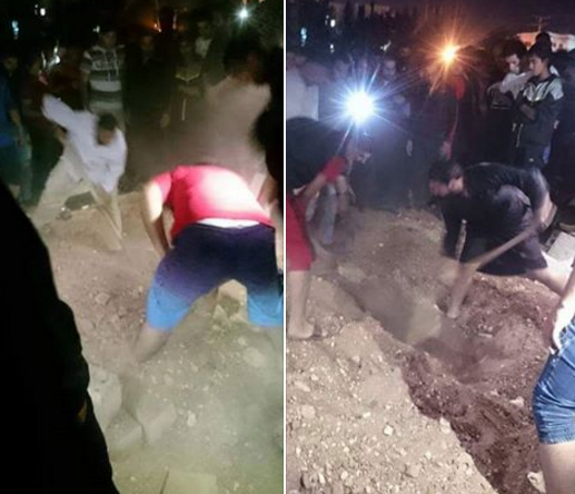 بطلب من إسرائيل .. نبش عشرات القبور في دولة عربية وكانت المفاجأة بما عثروا عليه  (صورة)