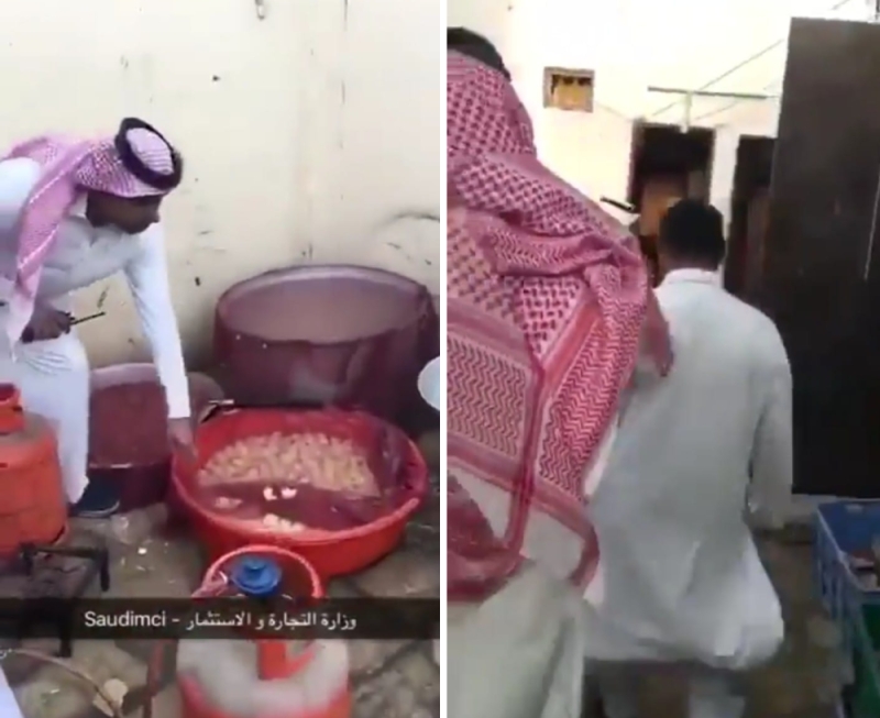 السعودية: مداهمة منزل شعبي تسكنه عمالة وافدة.. وبعد تفتيشه كانت المفاجأة!