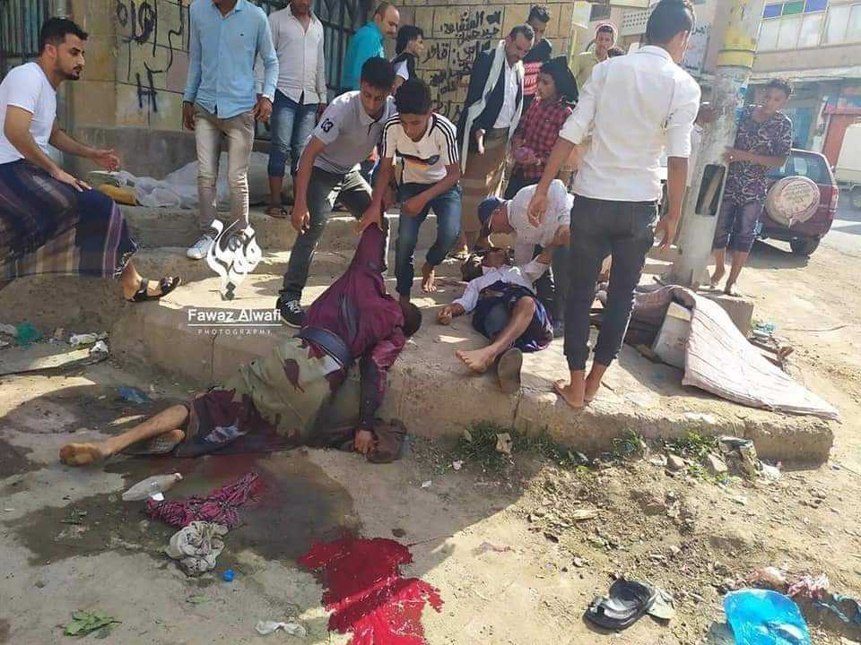 حصيلة جديدة بعدد ضحايا تعز في الأثناء بينهم طفل وأكثر من 5  عناصر مسلحة والتوتر الأمني سيد الموقف 
