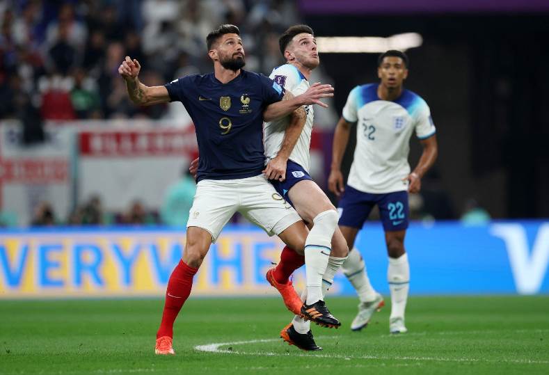 مواجهة نارية .. نتيجة مباراة فرنسا ضد إنجلترا في كأس العالم 2022 قبل قليل