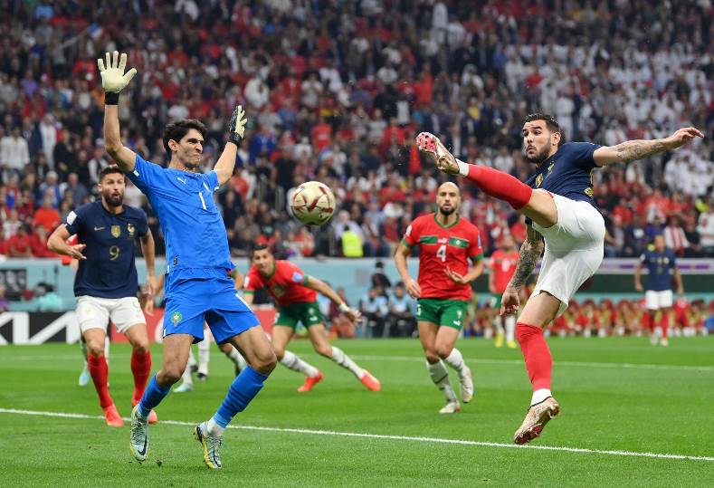 عاجل .. اهداف مباراة فرنسا و المغرب في الشوط الأول من كأس العالم