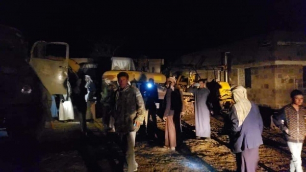 مواجهات عنيفة بين قبليين ومسلحين من بني حشيش في إب (صور)