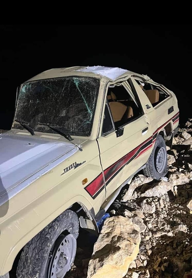 وفاة ثلاثة أشخاص جرفت السيول سيارتهم في وادي العين بحضرموت