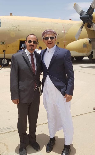 من هو الوزير البارز والشخصية الجدلية التي طارت إلى مأرب قبل قليل .. وبـ طائرة حربية 
