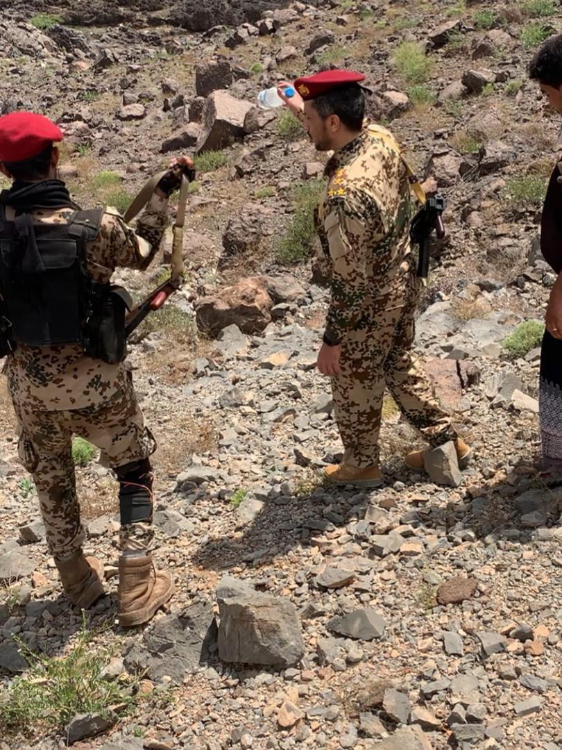 عاجل     :  قائد اللواء الرابع مدرع حماية رئاسية "مهران القباطي يصل شقرة للترتيب لساعة الصفر .. صورة