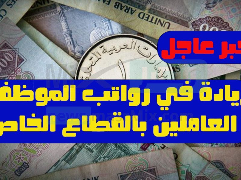 عاجل.. قرار رسمي بزيادة في رواتب المواطنين العاملين بهذا القطاع لهذا السبب المفاجئ !! تفاصيل
