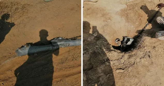 سقوط "مقذوف كاتيوشا" في السعودية .. ودفاعات التحالف العربي تحبط كارثة مدمرة متجهة للرياض (صور)